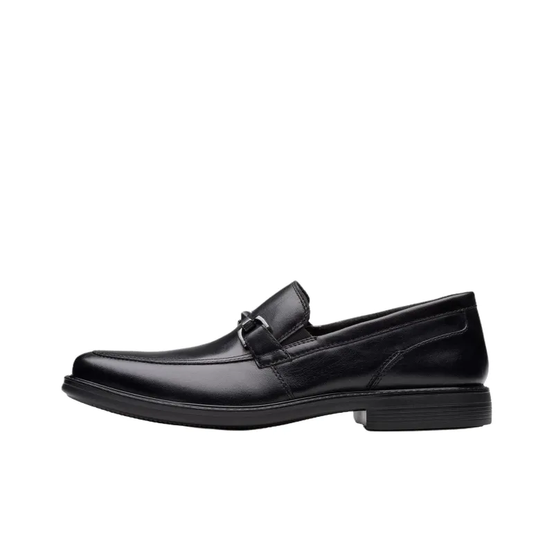 Clarks Laureate Step II Loafers Men's Black-0