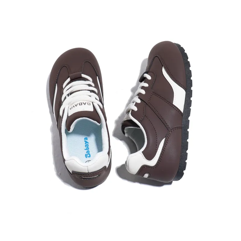 Babaya Breathable, Slip Resistant, And Abrasion Resistant Low Top Chunky Sneakers Women's-34