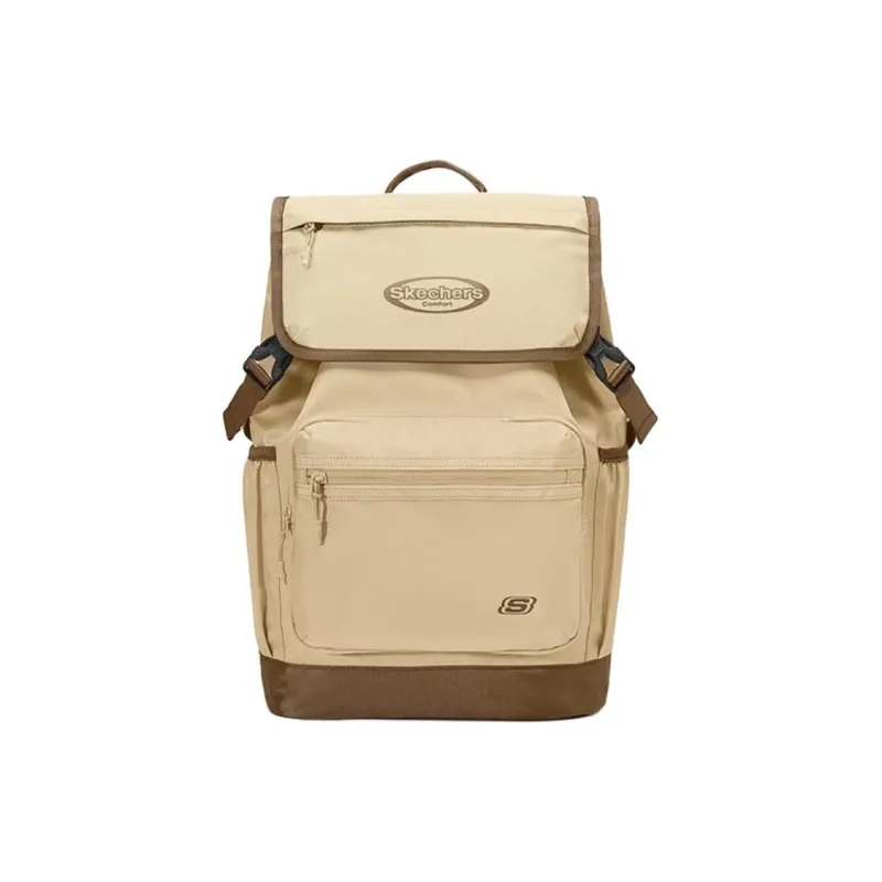 Skechers Water Repellent Fabric Backpack Unisex Irish Cream-0