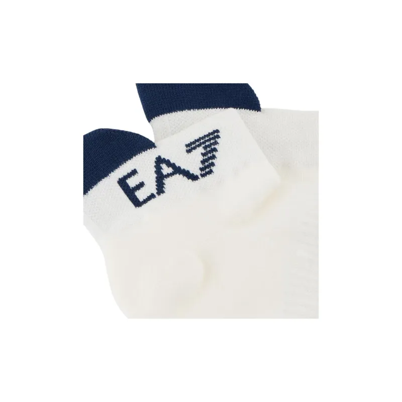 EMPORIO ARMANI EA7 Ankle Socks Women's 1 Pack White-1