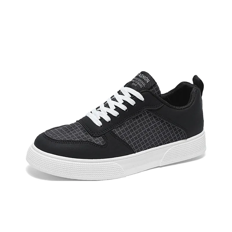 AMICNIEGD Breathable And Slip Resistant Low Top Skateboard Shoes Men's-8