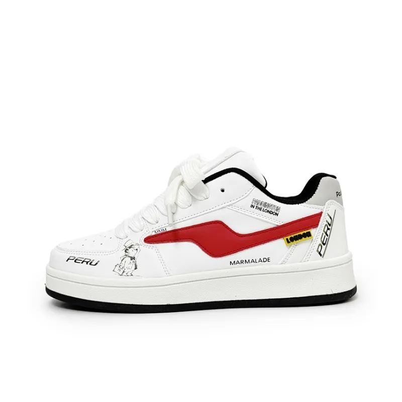 OUGLEMEN Coverage Slip Resistant, Abrasion Resistant, Lightweight Low Top Skateboard Shoes Unisex Box-5