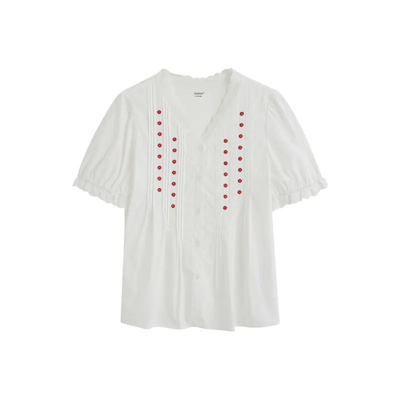 Inman Shirts Women's Cloud White-0