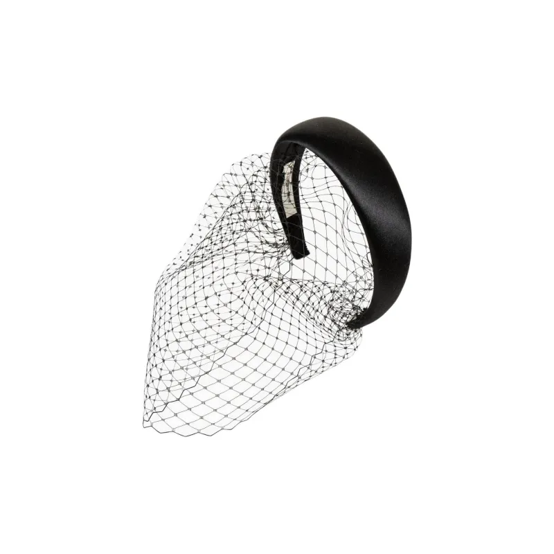 Jennifer Behr Silk Headbands Women's Black-0