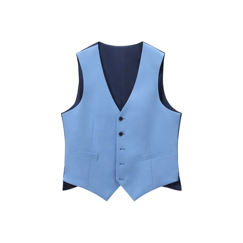 GOLDLION Vests Men Light Blue 15-0