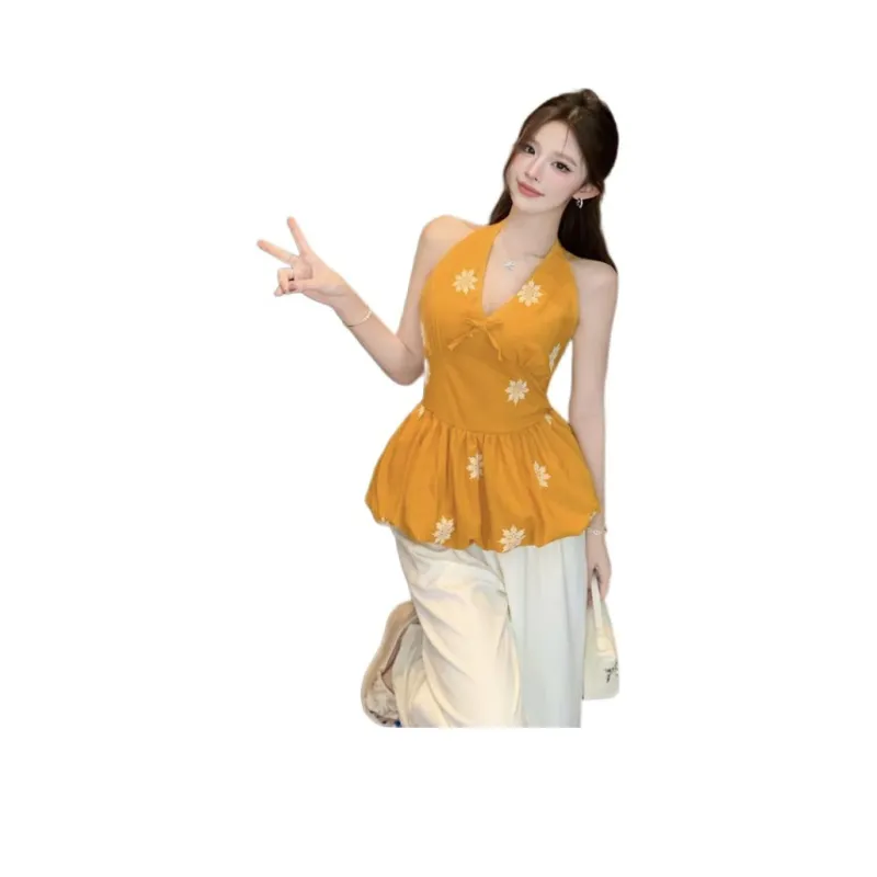 GOSO Camisoles Women's Yellow-0