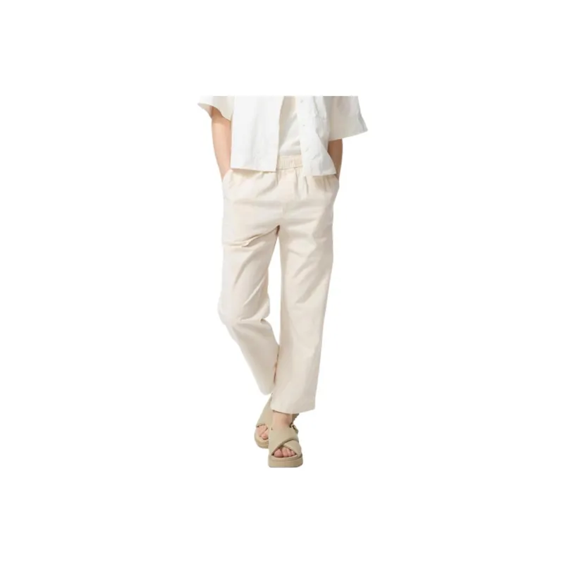 UNIQLO Casual Pants Women's Light Beige-0