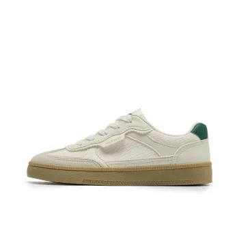 Warrior Wear resistant And Lightweight Low Top Skateboard Shoes Women's Beige Gray Green