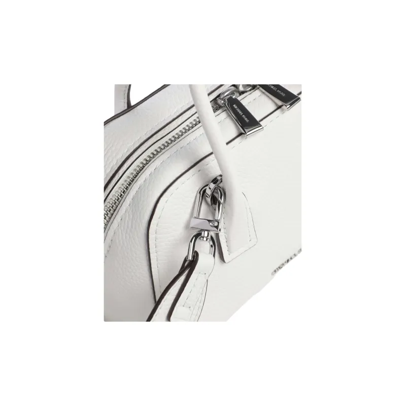 MICHAEL KORS Cow Leather Shoulder Bag, Crossbody Bag, Handbag Regular Women's Pure White-4