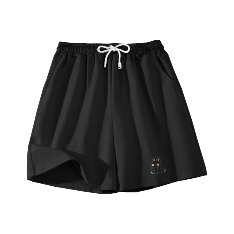 Cotton Casual Shorts Women's-9