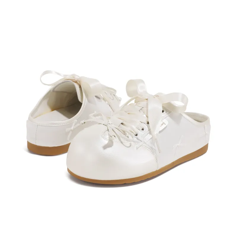 TTKJ Quick Dry Slip Resistant Closed Toe Slippers Women's Pearl White-2