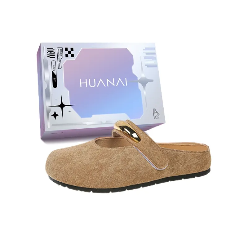 HUANAI Quiet Closed Toe Slippers Women's-6