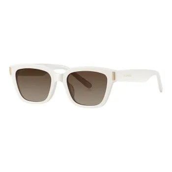 CAPONI Plate Frame Square Sunglasses Unisex Multicolor