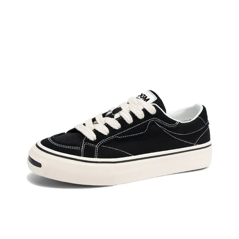 OUGLEMEN Non slip Lightweight Low Top Canvas Shoes Men's-2