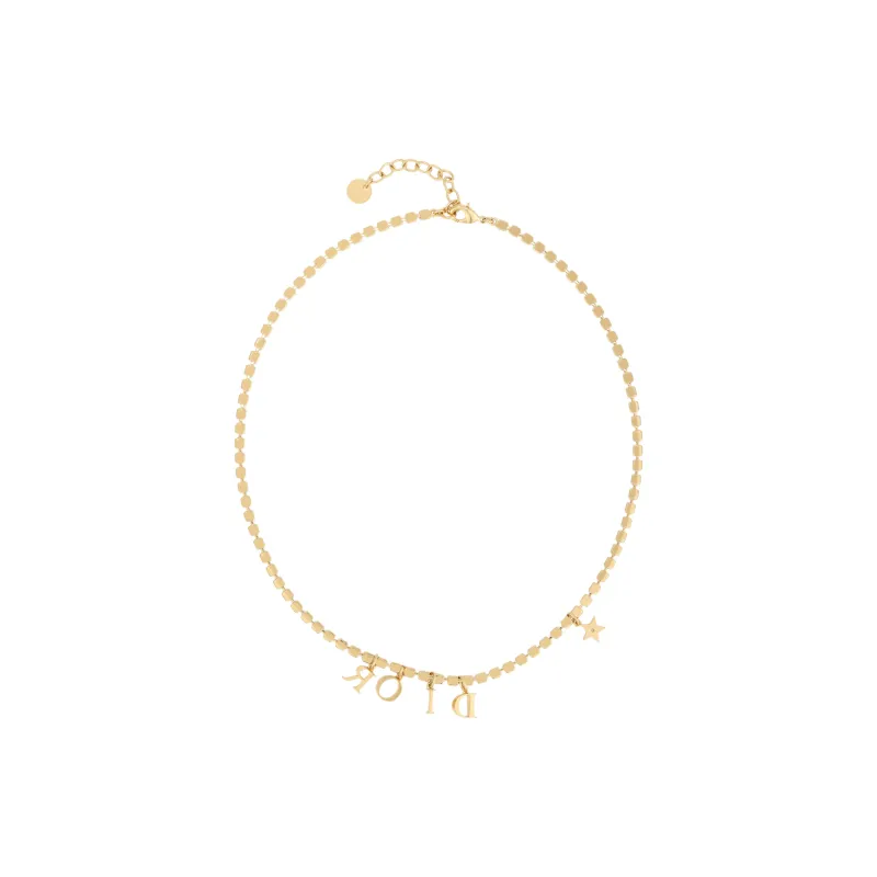 DIOR Metal Necklaces Women's Gold-1