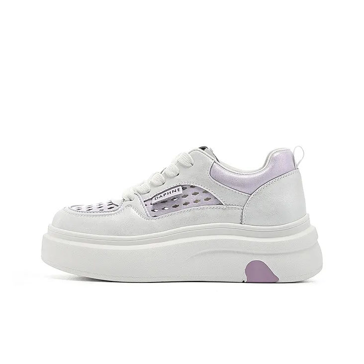 DAPHNE Anti Slip Wear Resistant Low Top Skateboard Shoes Women's-5