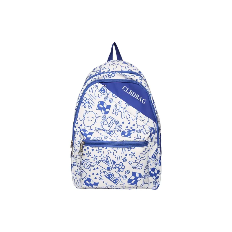 Wolfhorse Nylon Backpack Regular Unisex Blue/Red/Black/Purple/Green-0