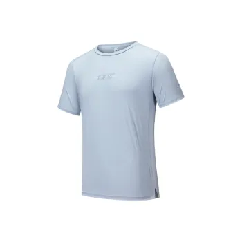 Anta Running Collection T Shirt Men's Morning Mist Blue