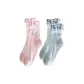 2 Pack (Light Pink with Lace Trims+Blue Medium with Lace Trims)