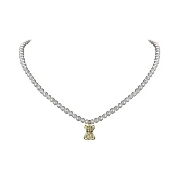 Lan Ying Artificial Pearl Necklaces Unisex
