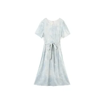 A Paradise For Awakening Short Sleeved Dress Women's