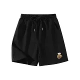 Black (with A Small Logo on The Front Left of The Pants)