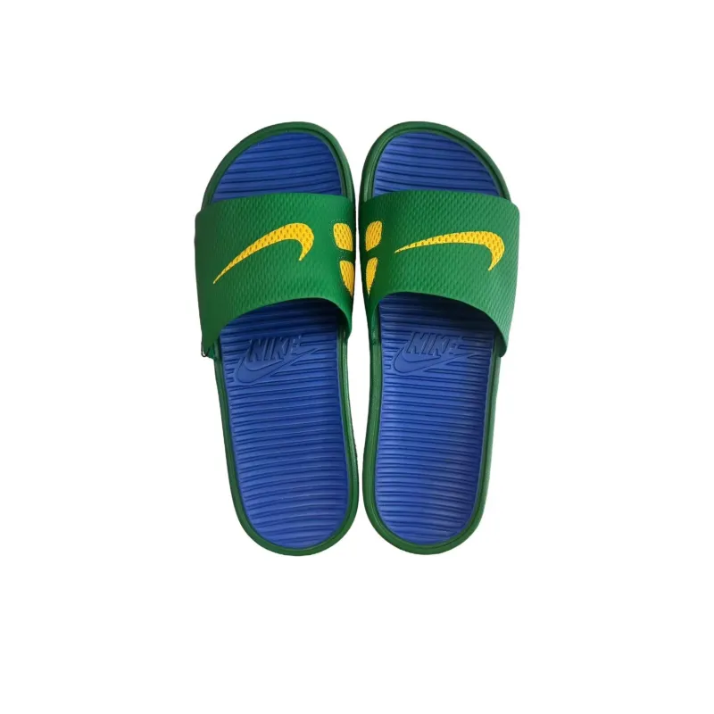 Nike Benassi Solarsoft Slide Slippers Men's Olive Green-3