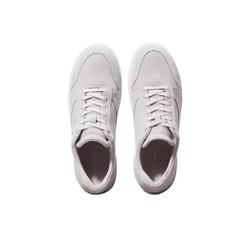 CALVIN KLEIN Low Top Skateboard Shoes Men's Light Gray-3