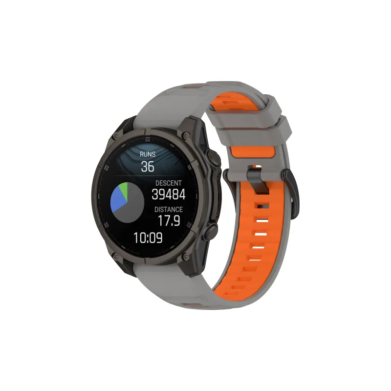 ZHENGGUANG Garmin Compatibility Watch Band Silicone Material-37