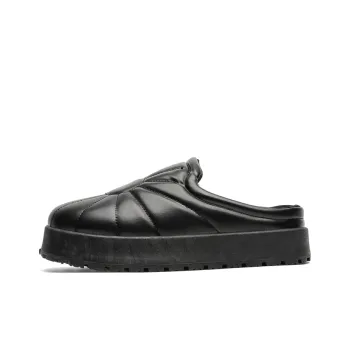 ΛOLUNKΛ Rubber Sole Stitching Abrasion Resistant Closed Toe Slippers Men's