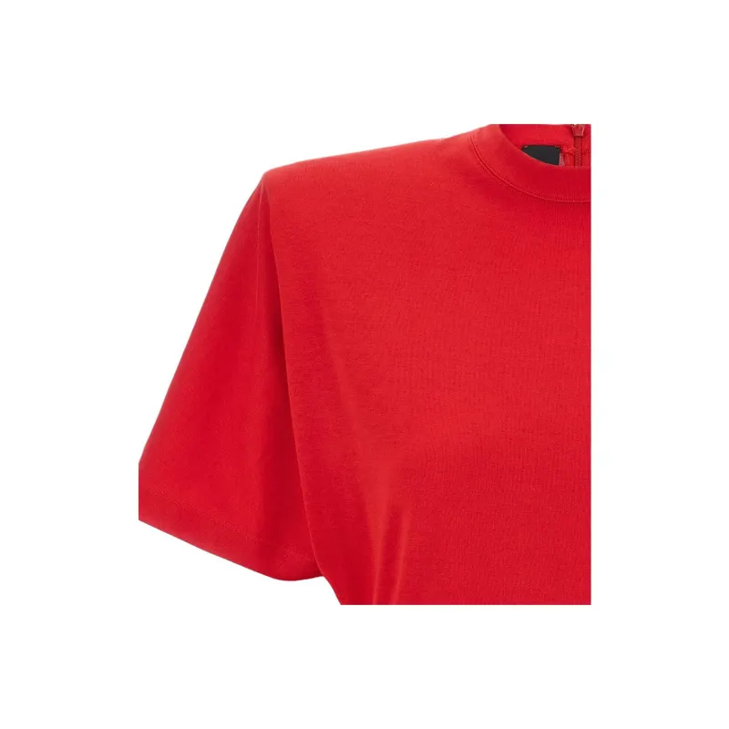 PINKO Short Sleeved Dress Women's Red-2