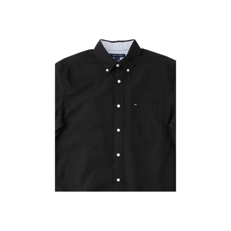 Tommy Hilfiger Polo Shirt Men's Black-1