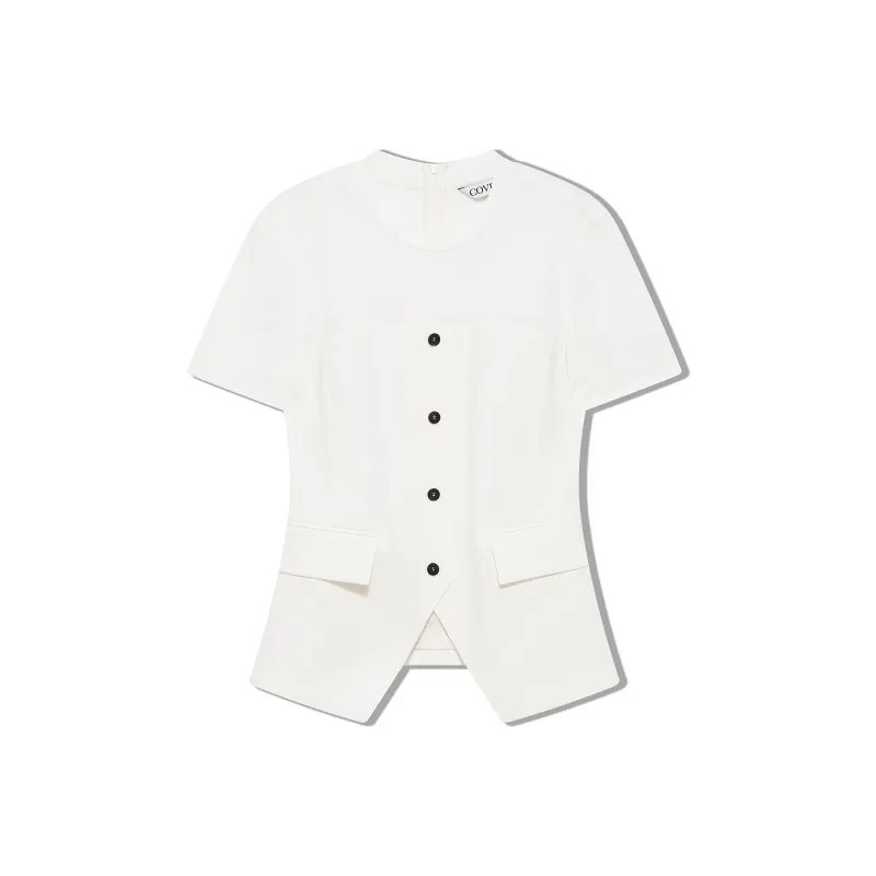 COVERINS Shirts Women's White-1
