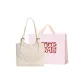 Ecru+Shopping Bag