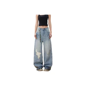 Concubine Zhu Jeans Women's Blue