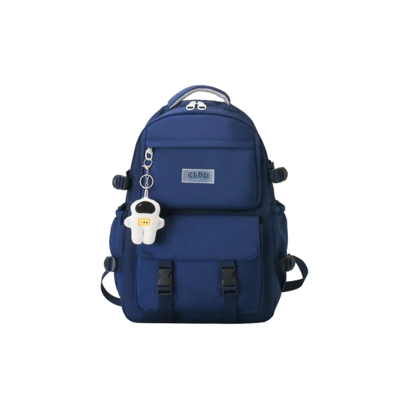 Wolfhorse Oxford Backpack Unisex Black/Navy Blue/Blue/Ecru-21