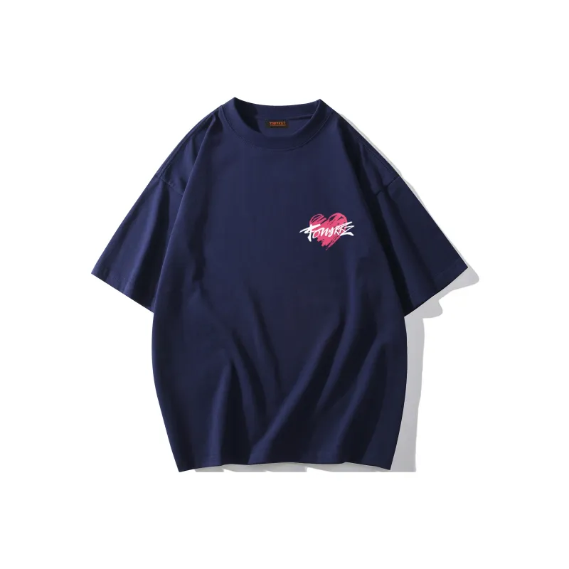 TONYKRZ T Shirts Unisex Navy Blue-0