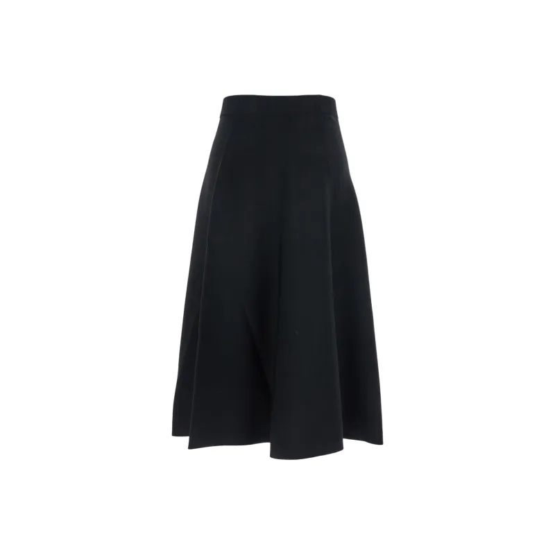 MaxMara Casual Long Skirt Women's Black-1