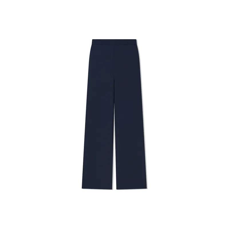 COVERINS Casual Pants Women's Navy Blue-1