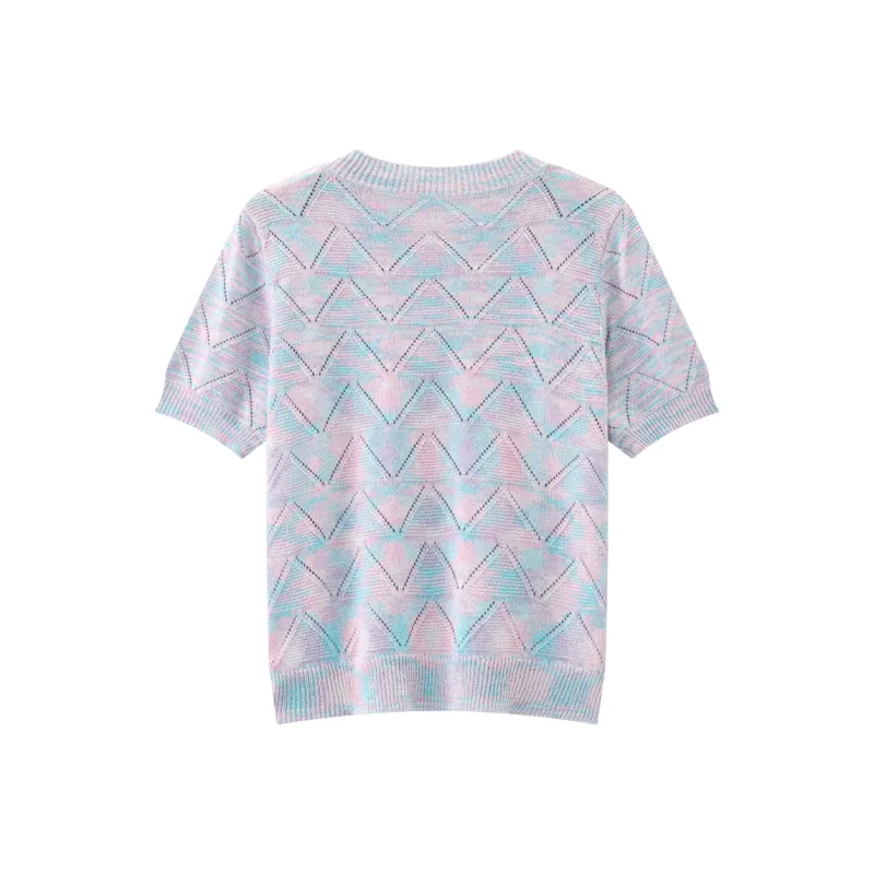 KUHNMARVIN Knitwear Women's Colorful Blue-1