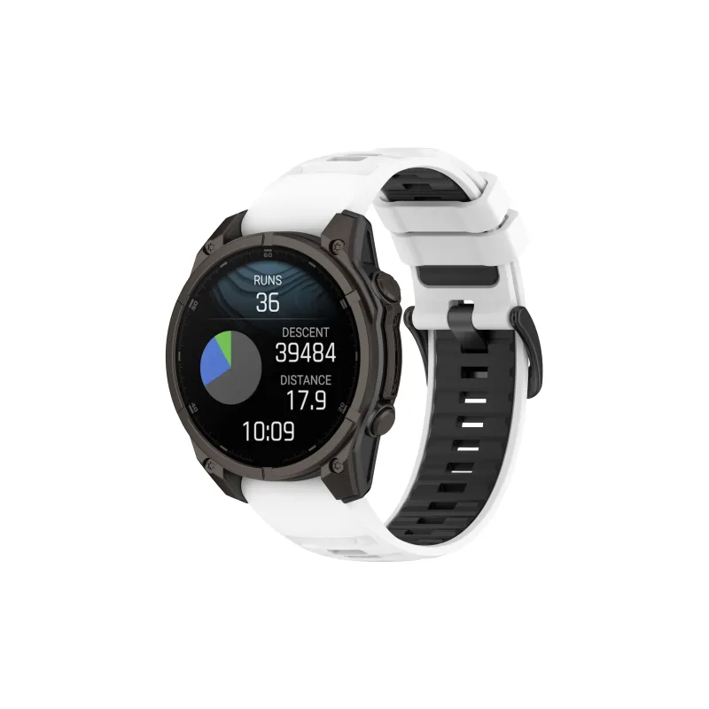 ZHENGGUANG Garmin Compatibility Watch Band Silicone Material-0
