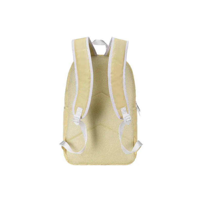 TURN UP Polyester Backpack Unisex Yellow-2