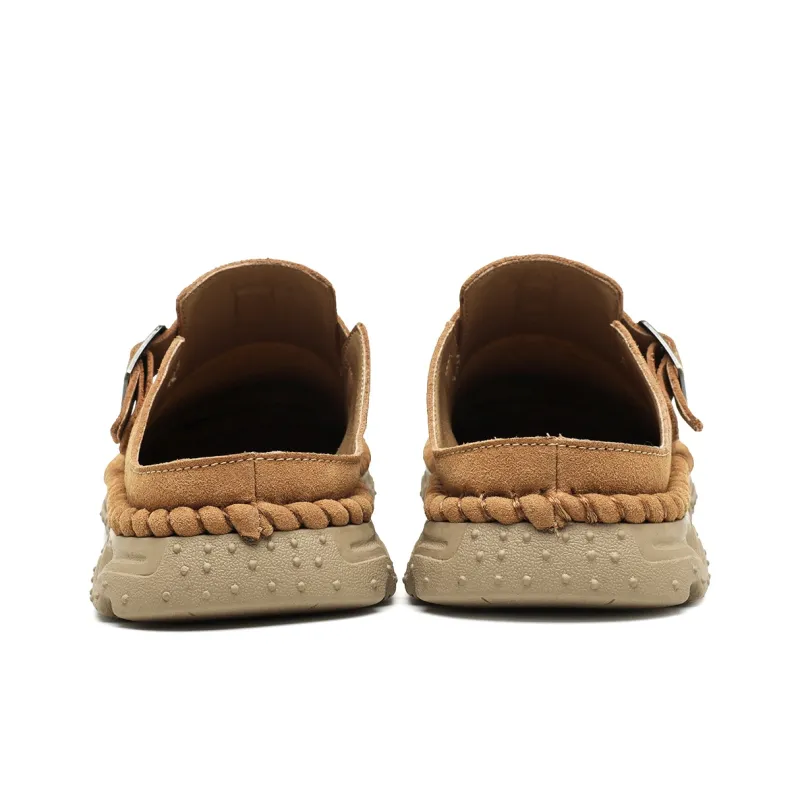 Jeep Rubber Sole Quiet Abrasion Resistant Closed Toe Slippers Unisex-9