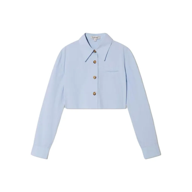 COVERINS Shirts Women's Blue-0