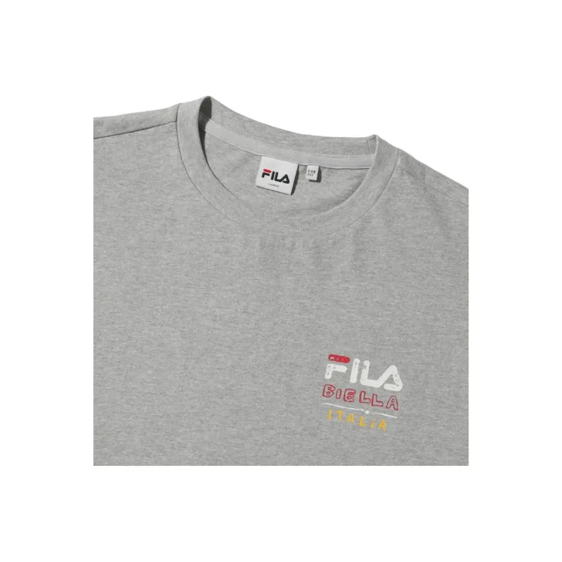 FILA T Shirt Unisex Light Gray L ML-3