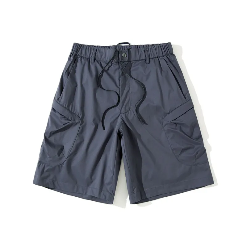 LANQI Cargo Shorts Unisex-5