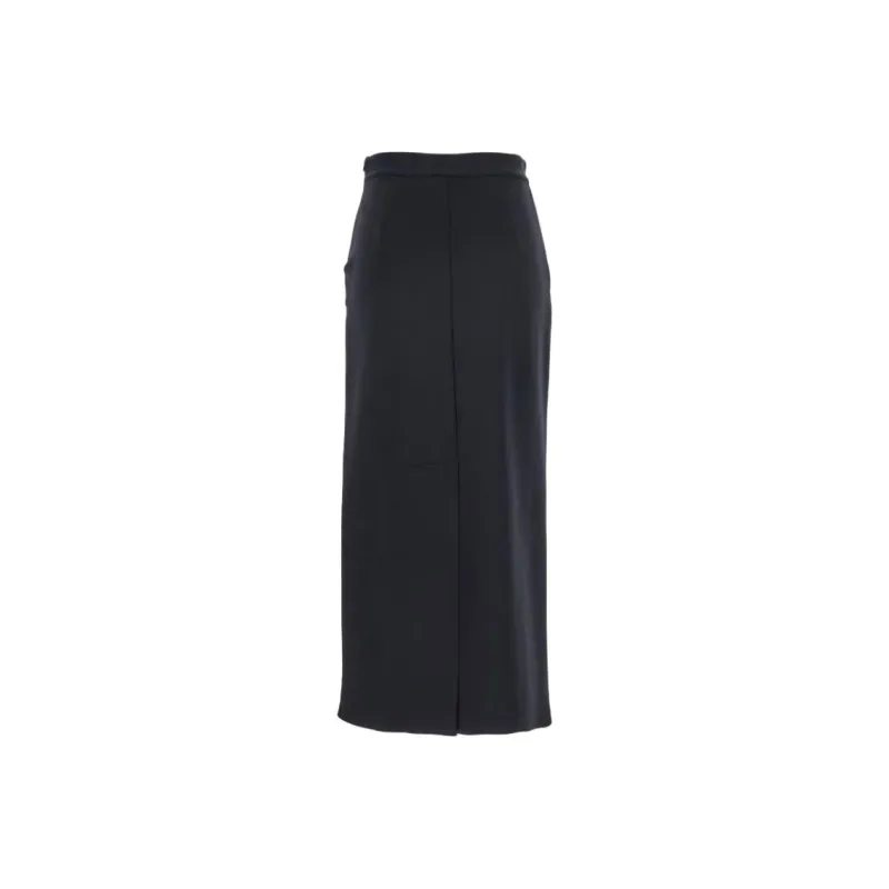 MaxMara Casual Long Skirt Women's Black-1