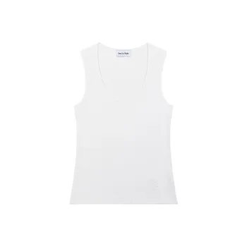 1ESS LA MODE Tank Tops Women's White