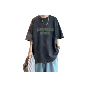 Wooden Rabbit T Shirts Men Black