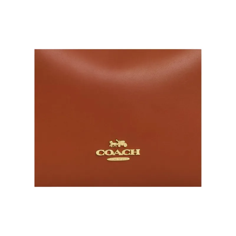 COACH LAUREL Smooth Grain Leather Crossbody Bag, Shoulder Bag Tubas Women's Tan-3